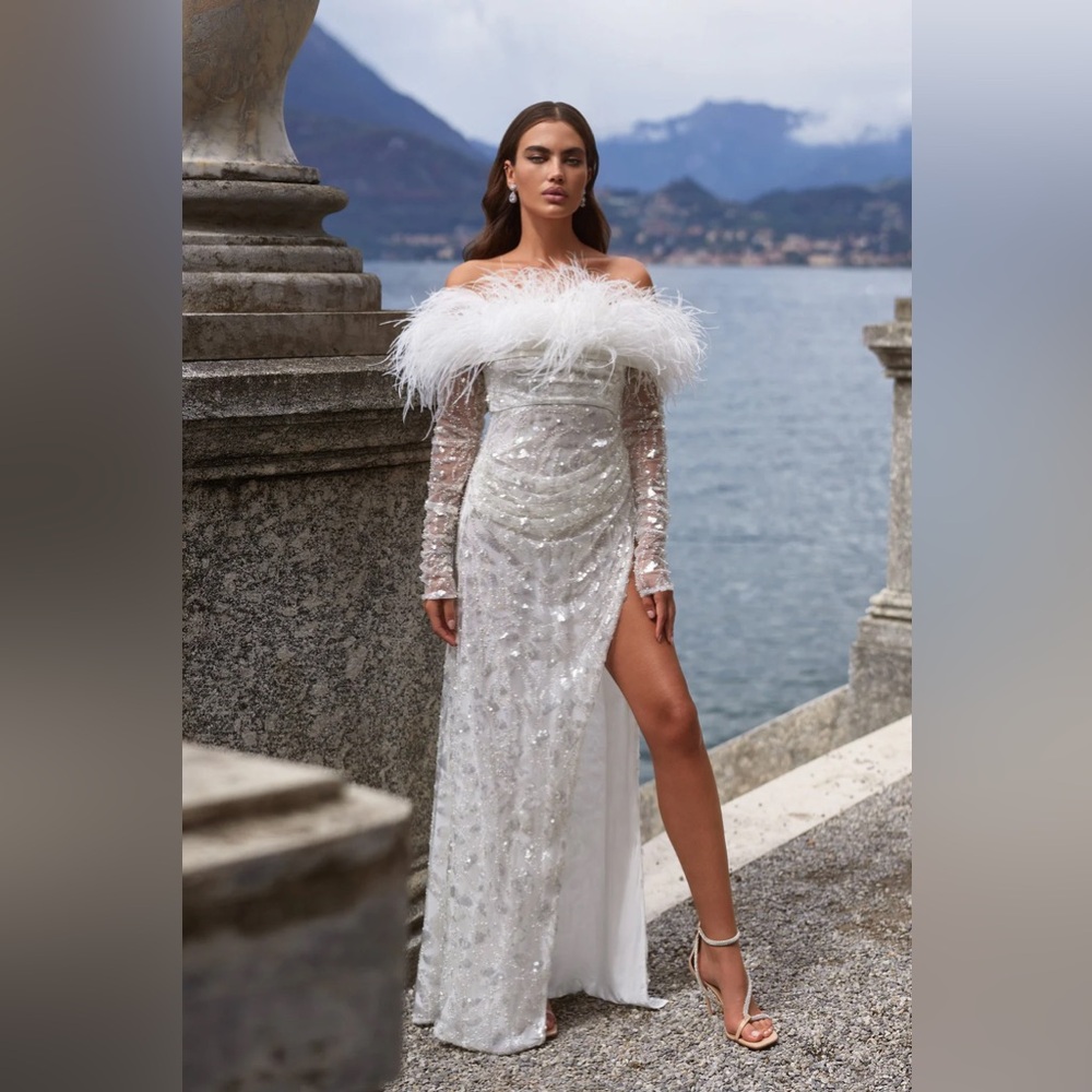 Alamour the Label White Claudette Gown